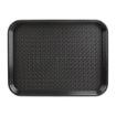 Picture of Olympia Kristallon Polypropylene Fast Food Tray Black Large 450mm - P507
