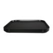 Picture of Olympia Kristallon Polypropylene Fast Food Tray Black Large 450mm - P507