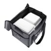 Picture of Vogue Insulated Folding Delivery Bag Grey 380x305x380mm - FR225