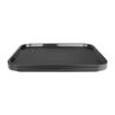 Picture of Olympia Kristallon Polypropylene Fast Food Tray Black Medium 415mm - P501