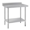 Picture of Vogue Stainless Steel Prep Table with Upstand 900mm - T380