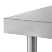 Picture of Vogue Stainless Steel Prep Table with Upstand 900mm - T380