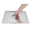 Picture of Vogue Stainless Steel 2/3 Gastronorm Lid - K970