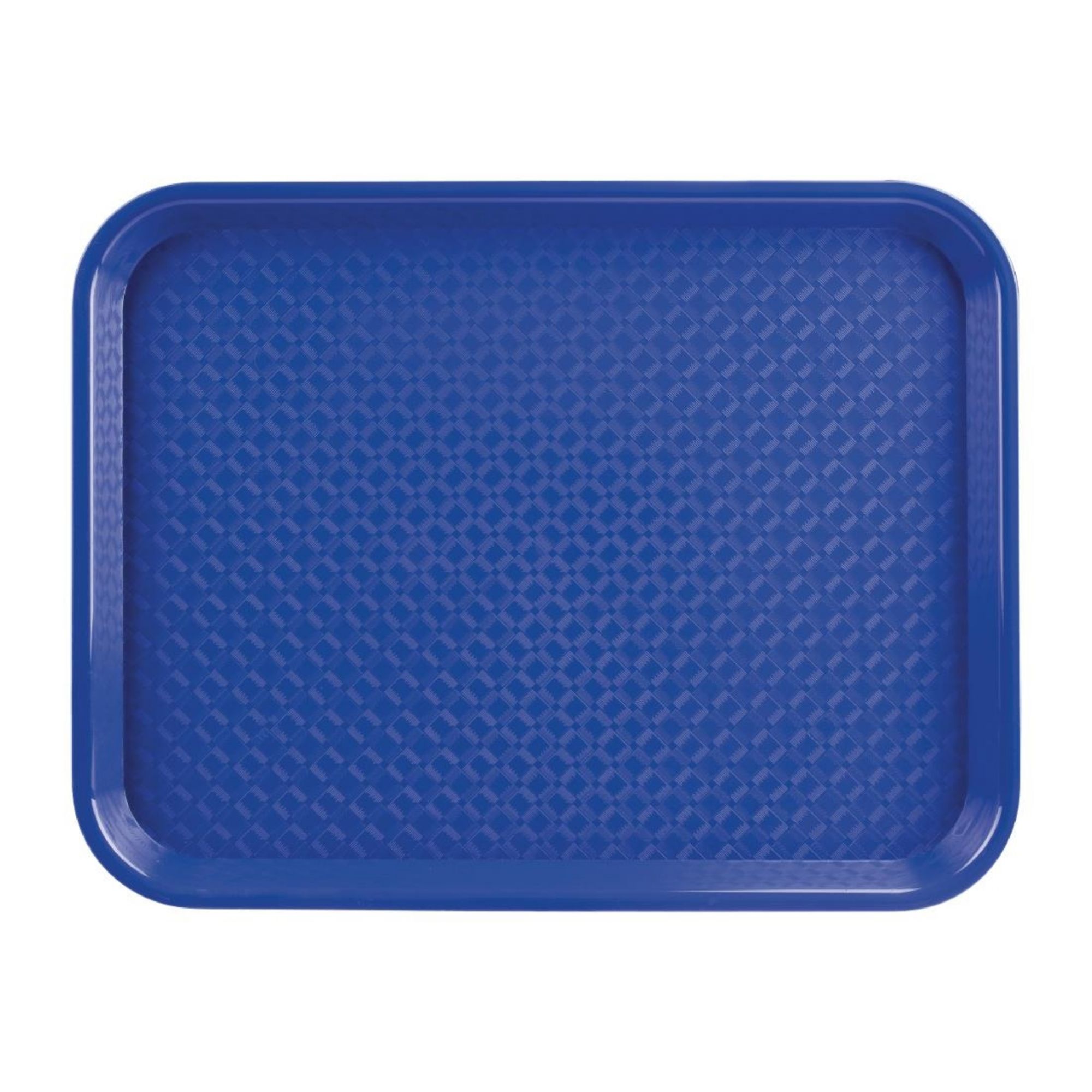 Picture of Olympia Kristallon Polypropylene Fast Food Tray Blue Small 345mm - DP215