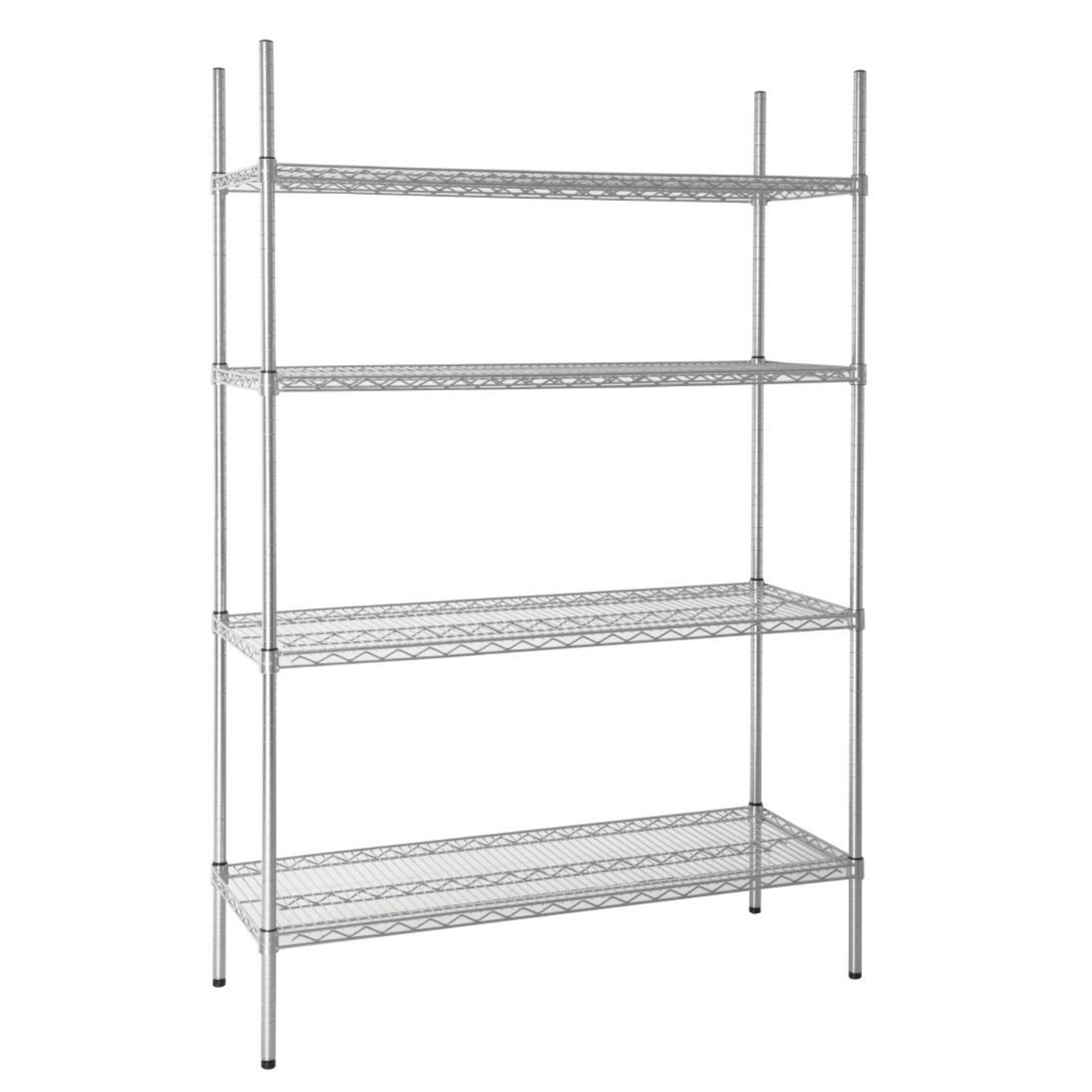 Picture of Vogue 4 Tier Wire Shelving Kit 1220x460mm - L928