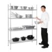 Picture of Vogue 4 Tier Wire Shelving Kit 1220x460mm - L928