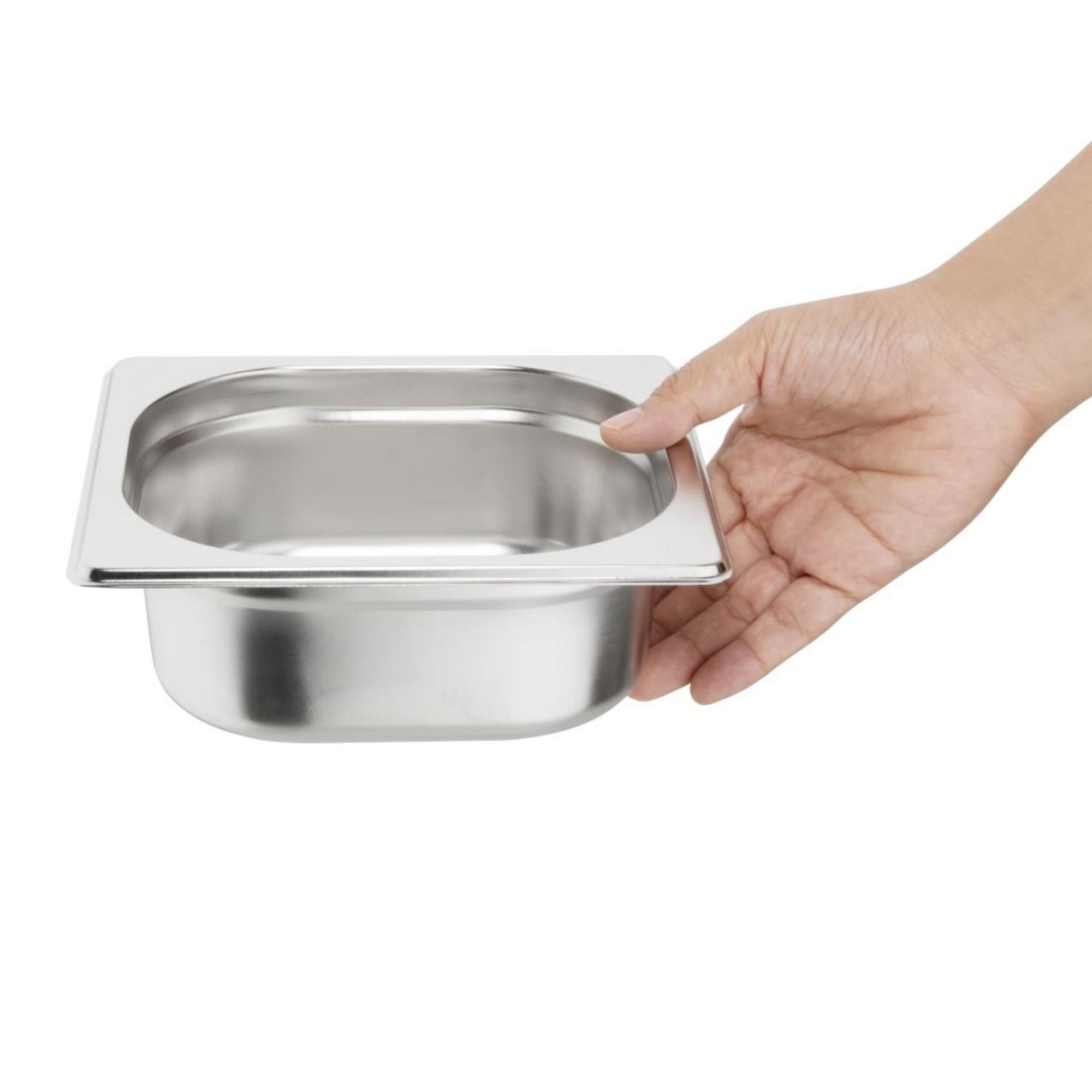 Picture of Vogue Stainless Steel 1/6 Gastronorm Tray 65mm