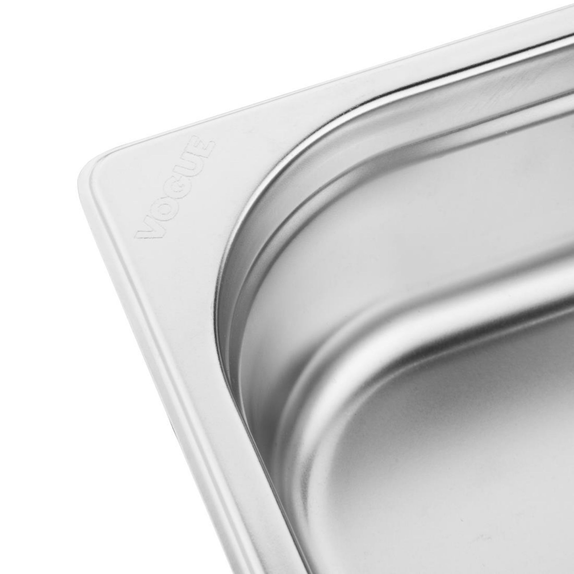 Picture of Vogue Stainless Steel 1/6 Gastronorm Tray 65mm