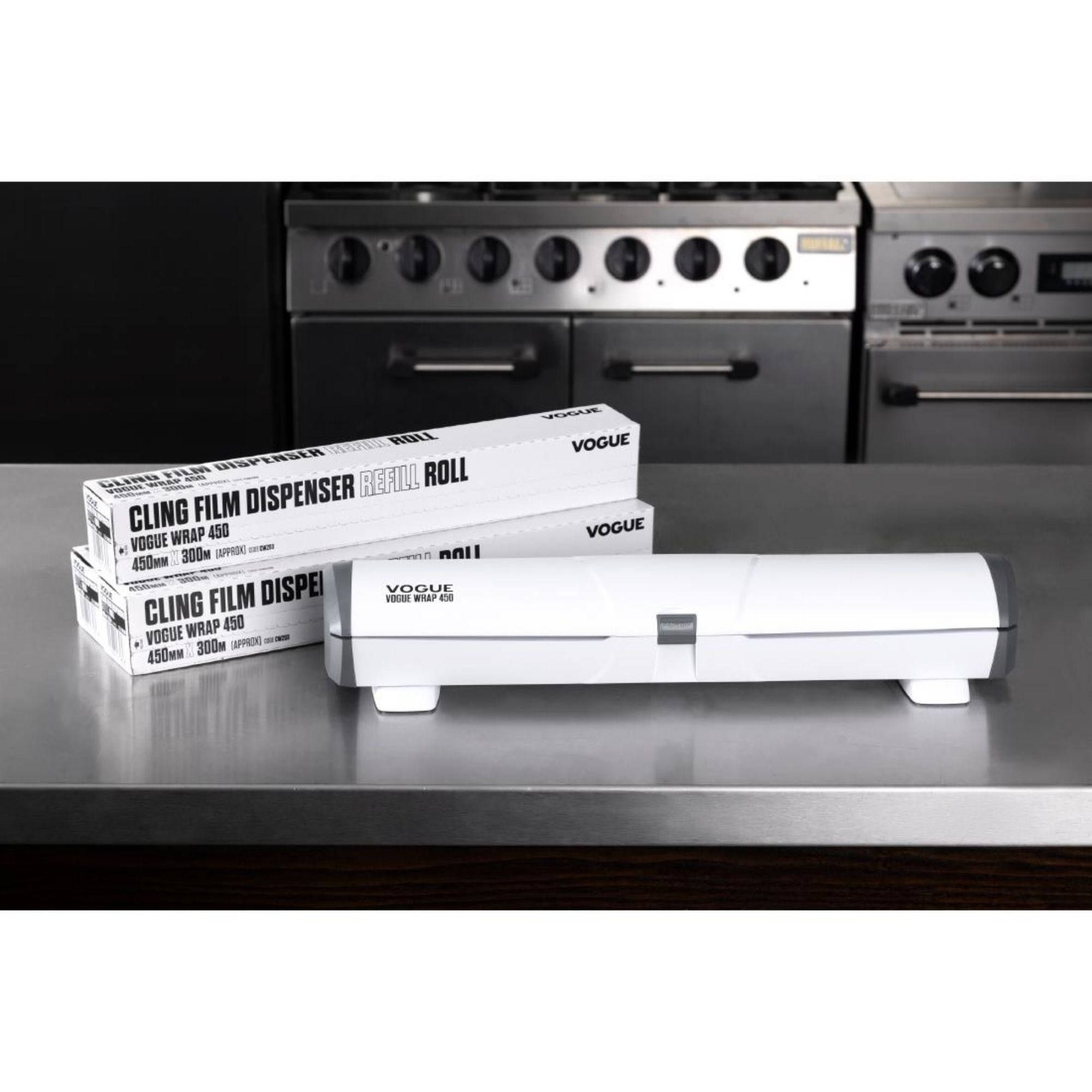 Picture of Vogue Wrap 450 Dispenser and Cling Film Refill Bundle