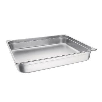 Picture of Vogue Stainless Steel 2/1 Gastronorm Tray 100mm