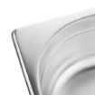 Picture of Vogue Stainless Steel 2/1 Gastronorm Tray 100mm - K804