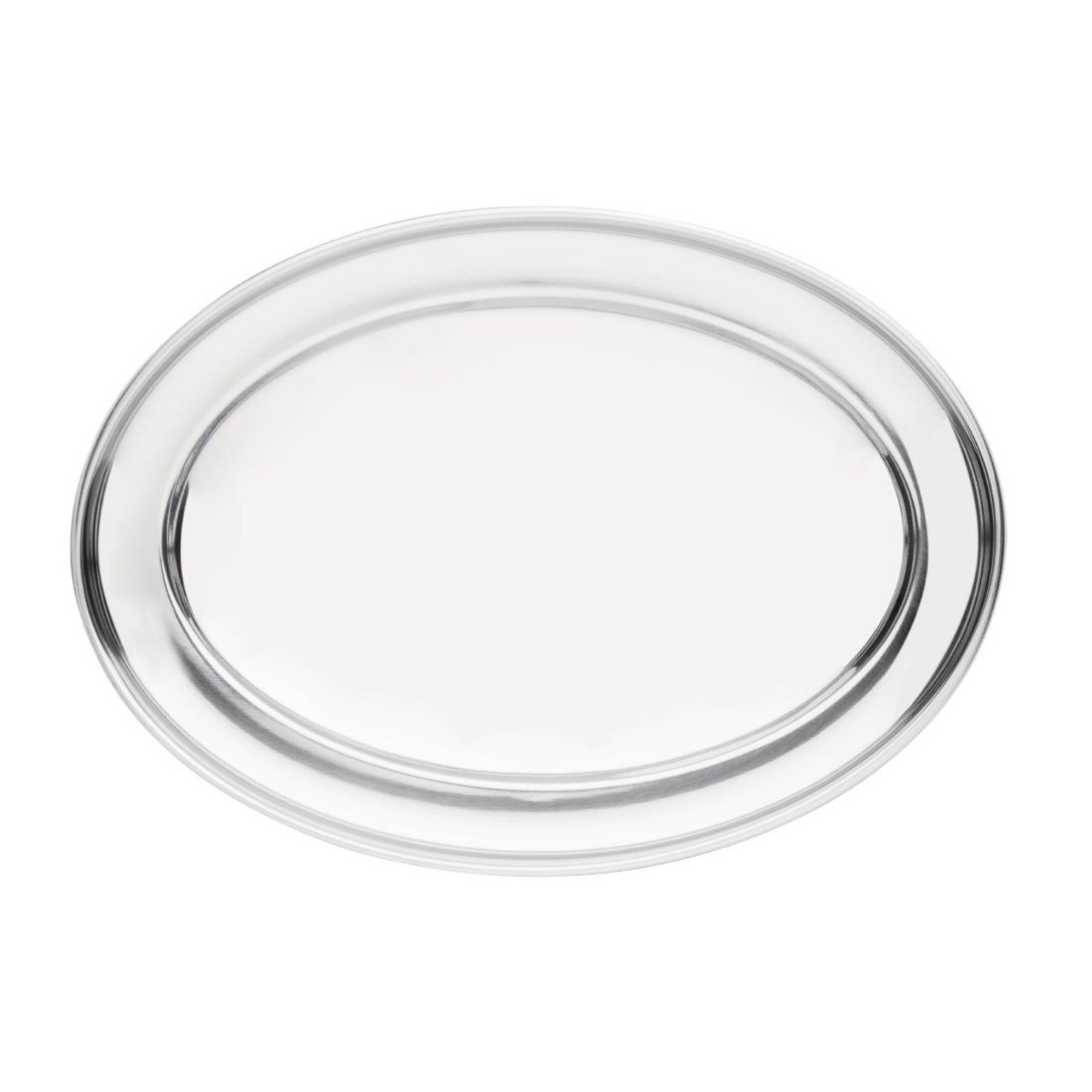 Picture of Olympia Stainless Steel Oval Serving Tray 500mm - K367