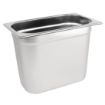 Picture of Vogue Stainless Steel 1/4 Gastronorm Tray 200mm - K823