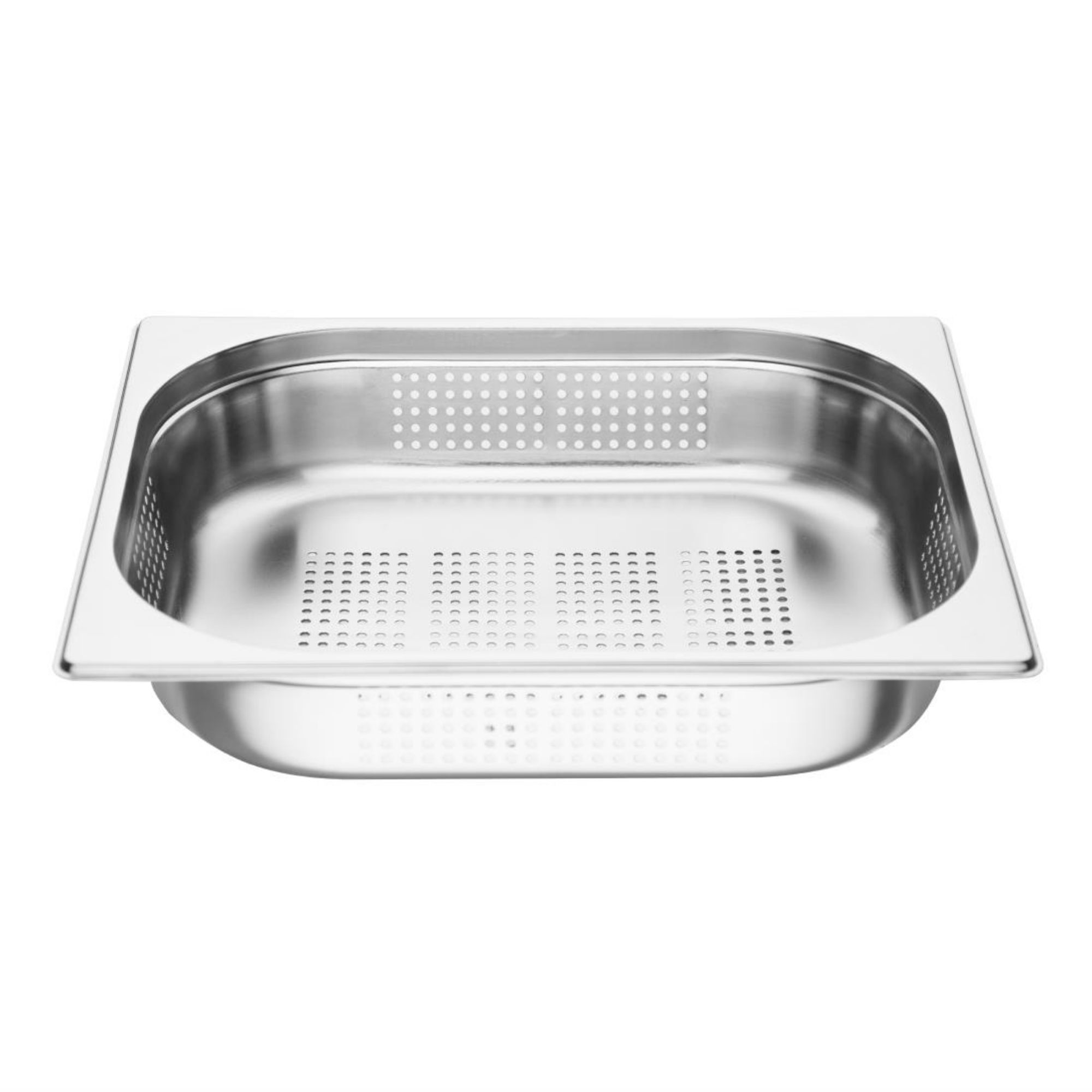 Picture of Vogue Stainless Steel Perforated 1/2 Gastronorm Tray 65mm
