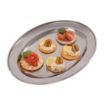 Picture of Olympia Stainless Steel Oval Serving Tray 300mm - K363