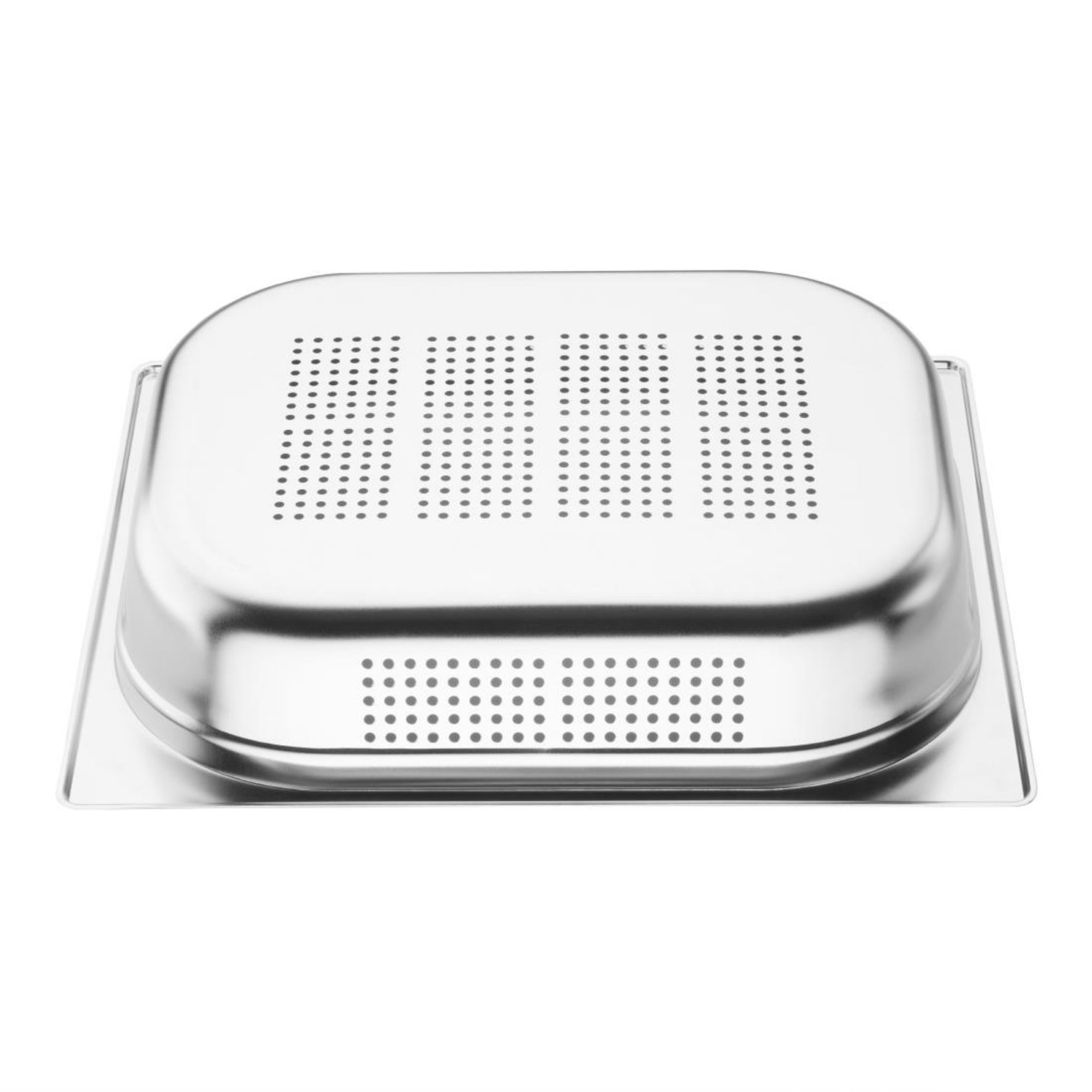 Picture of Vogue Stainless Steel Perforated 1/2 Gastronorm Tray 65mm