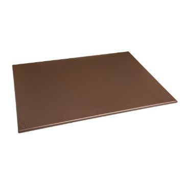 Picture of Hygiplas High Density Brown Chopping Board Large 600x450x12mm