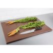 Picture of Hygiplas High Density Brown Chopping Board Large 600x450x12mm - J005