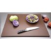 Picture of Hygiplas High Density Brown Chopping Board Large 600x450x12mm - J005