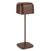 Picture of Olympia Lucca Table Lamp Squared Dome Chestnut 300mm - HZ213