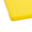 Picture of Hygiplas Low Density Yellow Chopping Board Standard 450x300x12mm - J254