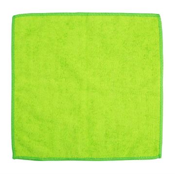 Picture of Jantex Microfibre Cloths Green (5 Pack)