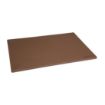 Picture of Hygiplas Low Density Brown Chopping Board Standard 450x300x12mm - J256