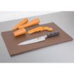Picture of Hygiplas Low Density Brown Chopping Board Standard 450x300x12mm - J256
