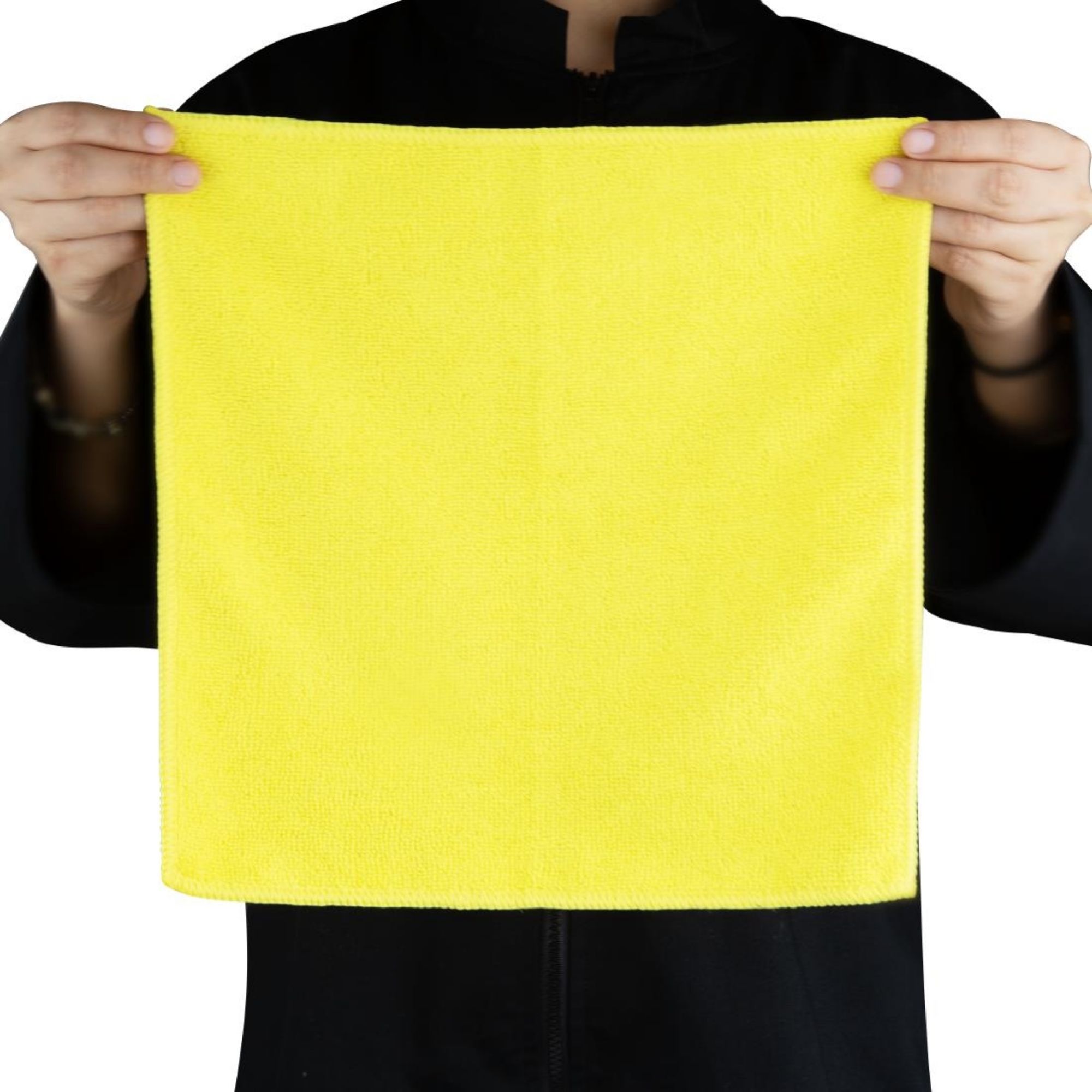 Picture of Jantex Microfibre Cloths Yellow (5 pack)