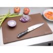 Picture of Hygiplas Low Density Brown Chopping Board Standard 450x300x12mm - J256