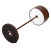 Picture of Olympia Siena Table Lamp Round Dome Chestnut 300mm - HZ209