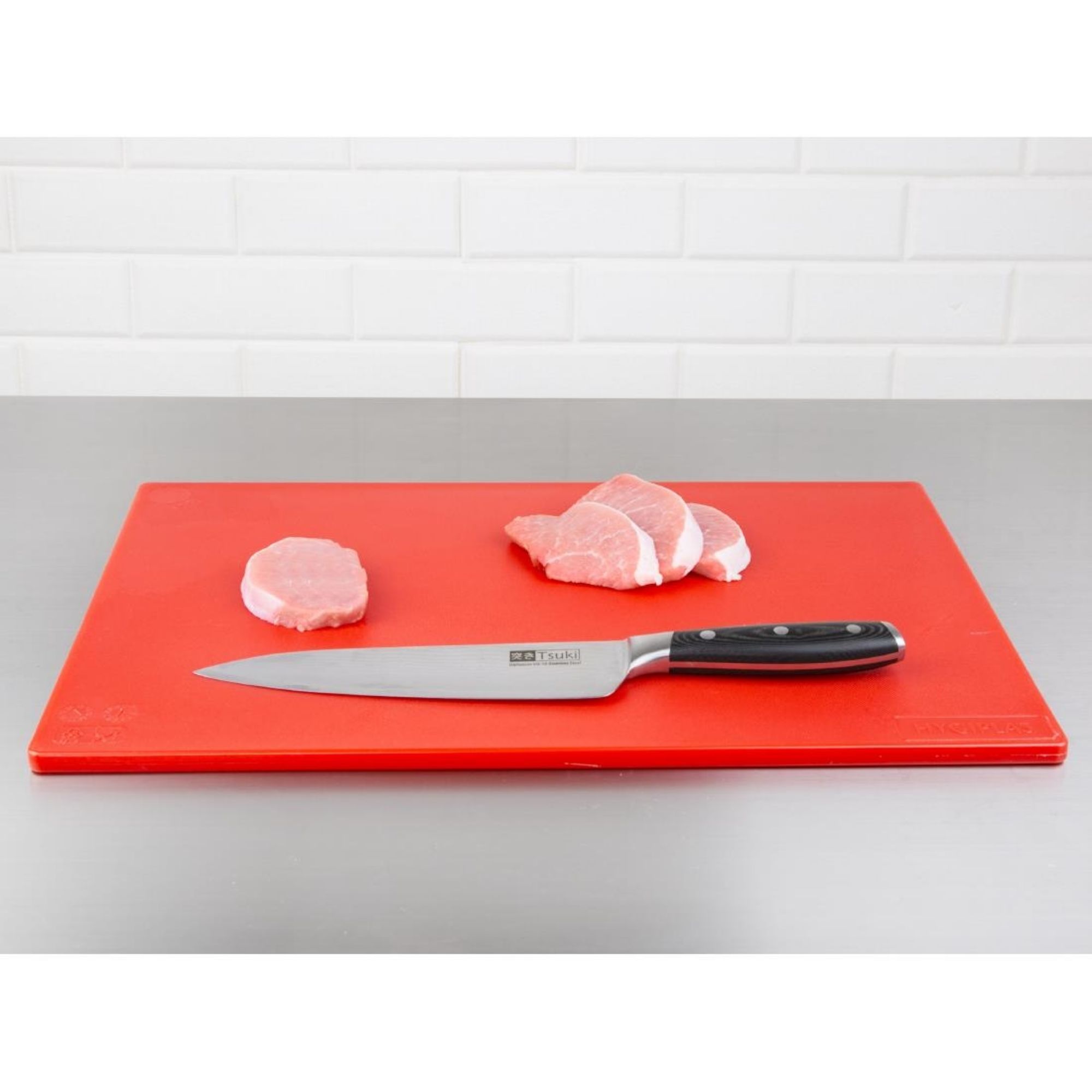 Picture of Hygiplas Low Density Red Chopping Board Standard 450x300x12mm