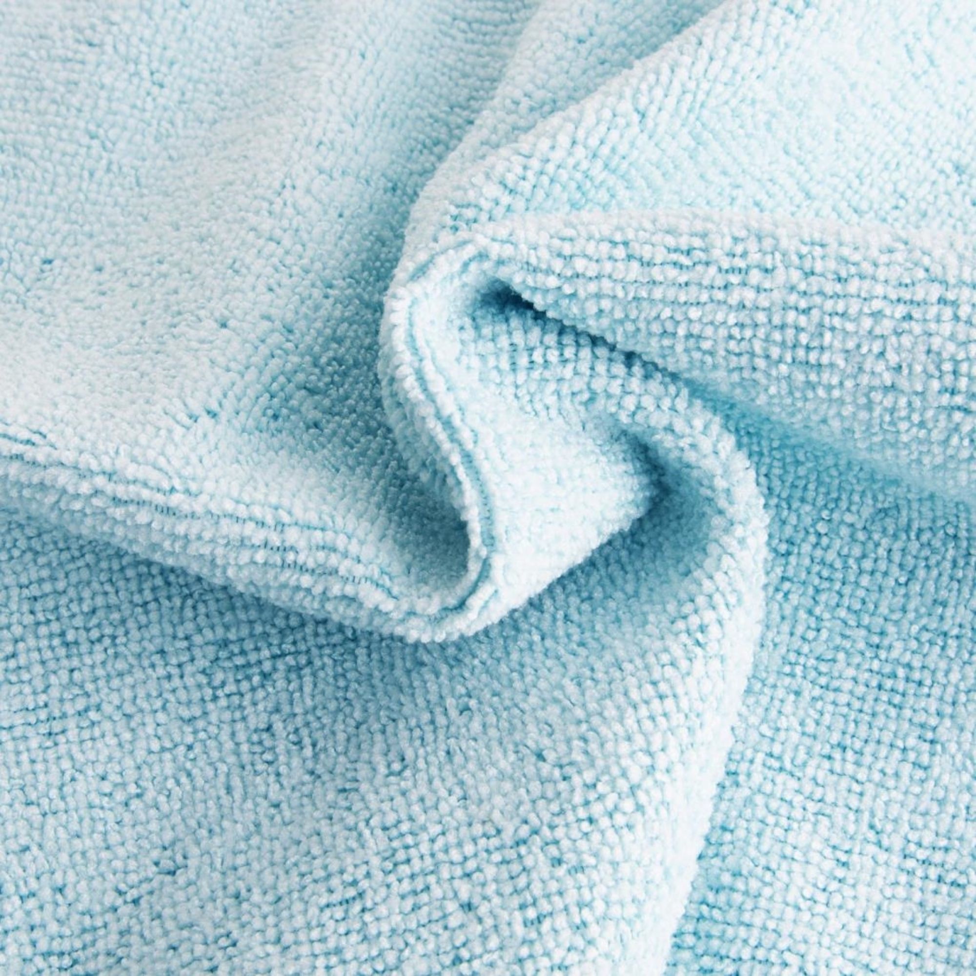 Picture of Jantex Microfibre Cloths Blue 400x400mm (5 Pack)