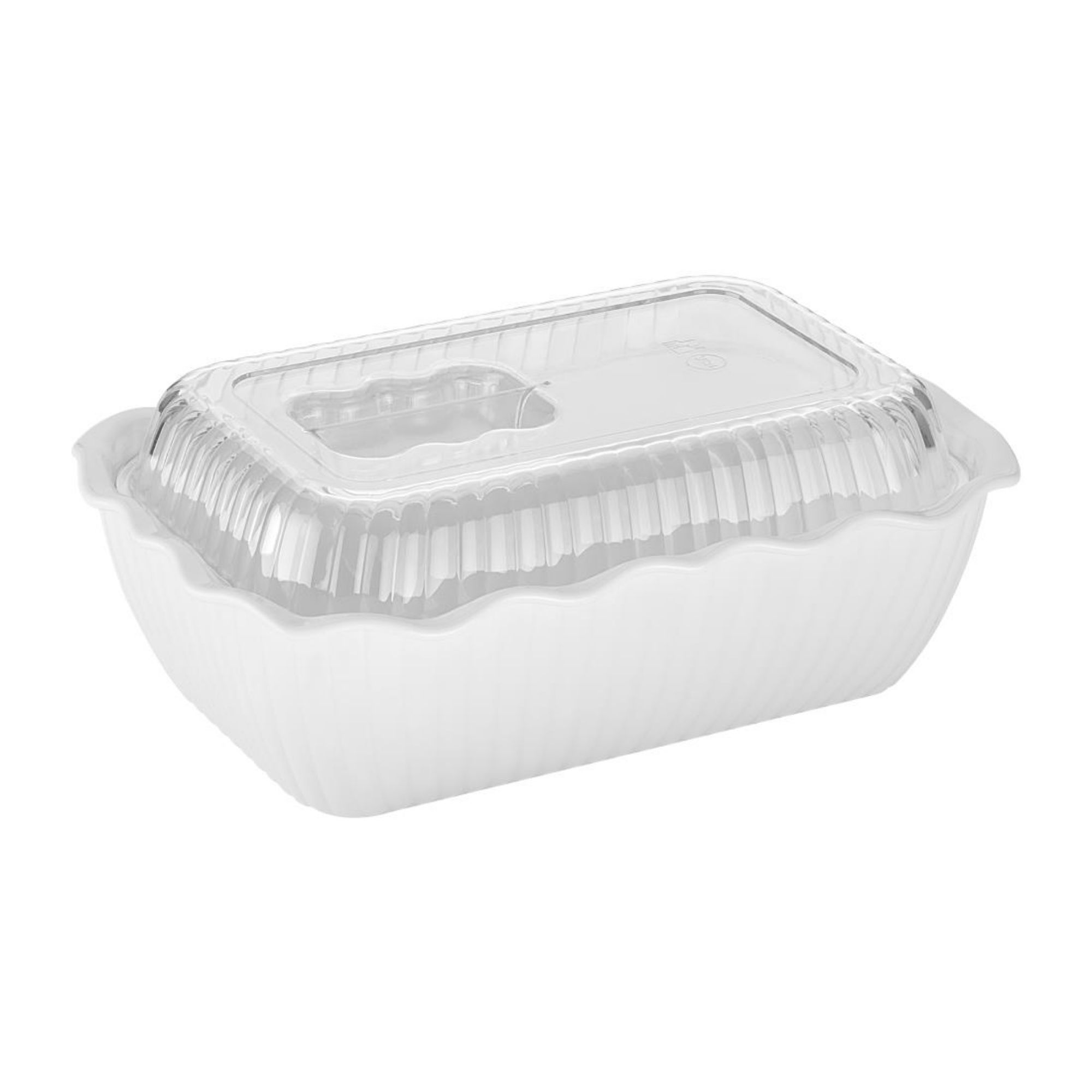 Picture of Olympia Kristallon Medium Salad Crock - White