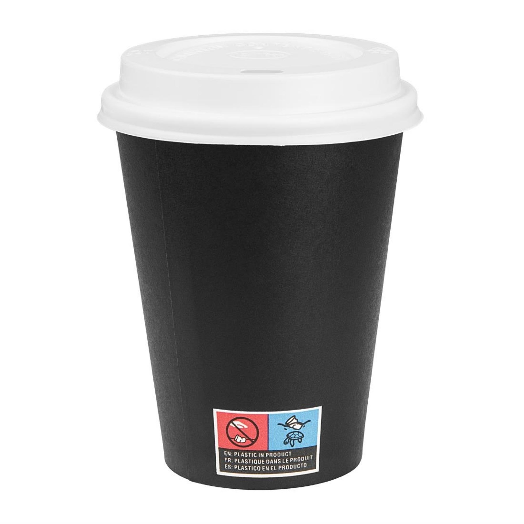 Picture of Nisbets Essentials Hot Cups and Lids Pack 12oz (300 Pack)