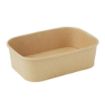 Picture of Fiesta Recyclable Rectangular Food Containers 650ml (300 Pack) - HW621