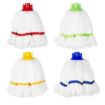 Picture of Jantex Microfibre Mop Head Yellow Stripe 150g - HX252