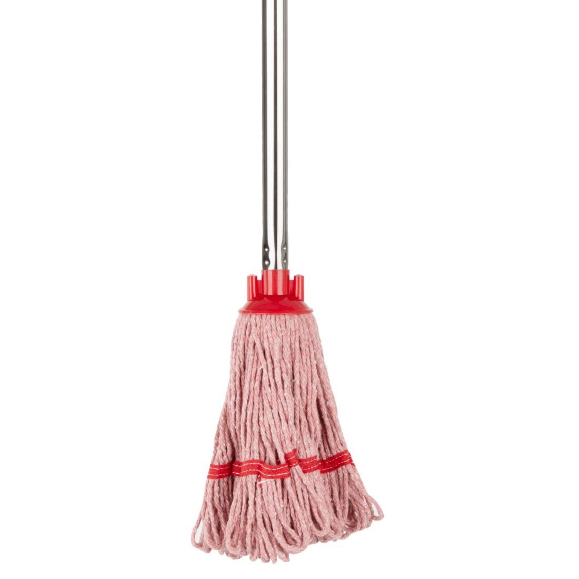 Picture of Jantex Deck Mop Head Red Stripe 200g
