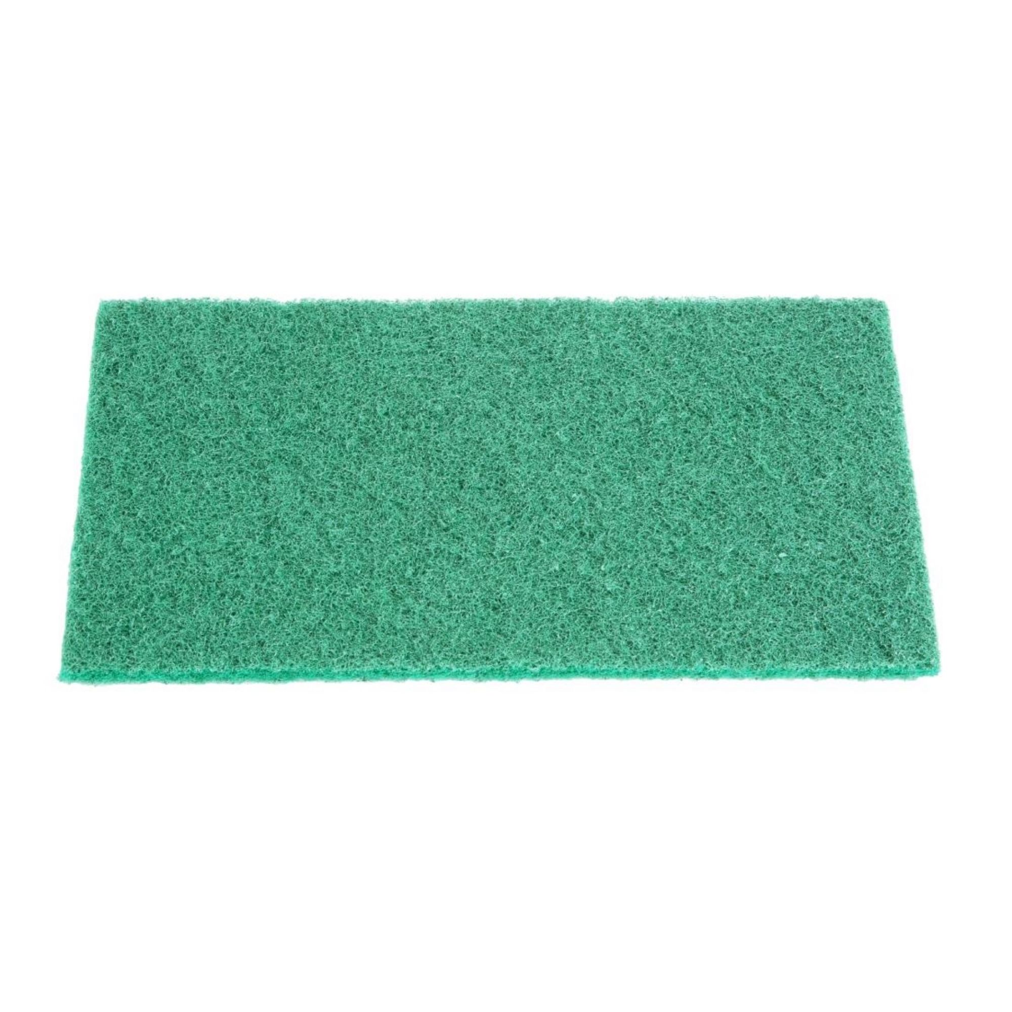Picture of Jantex Green 100% Recycled Scouring Pads 9x6" (10 pack)