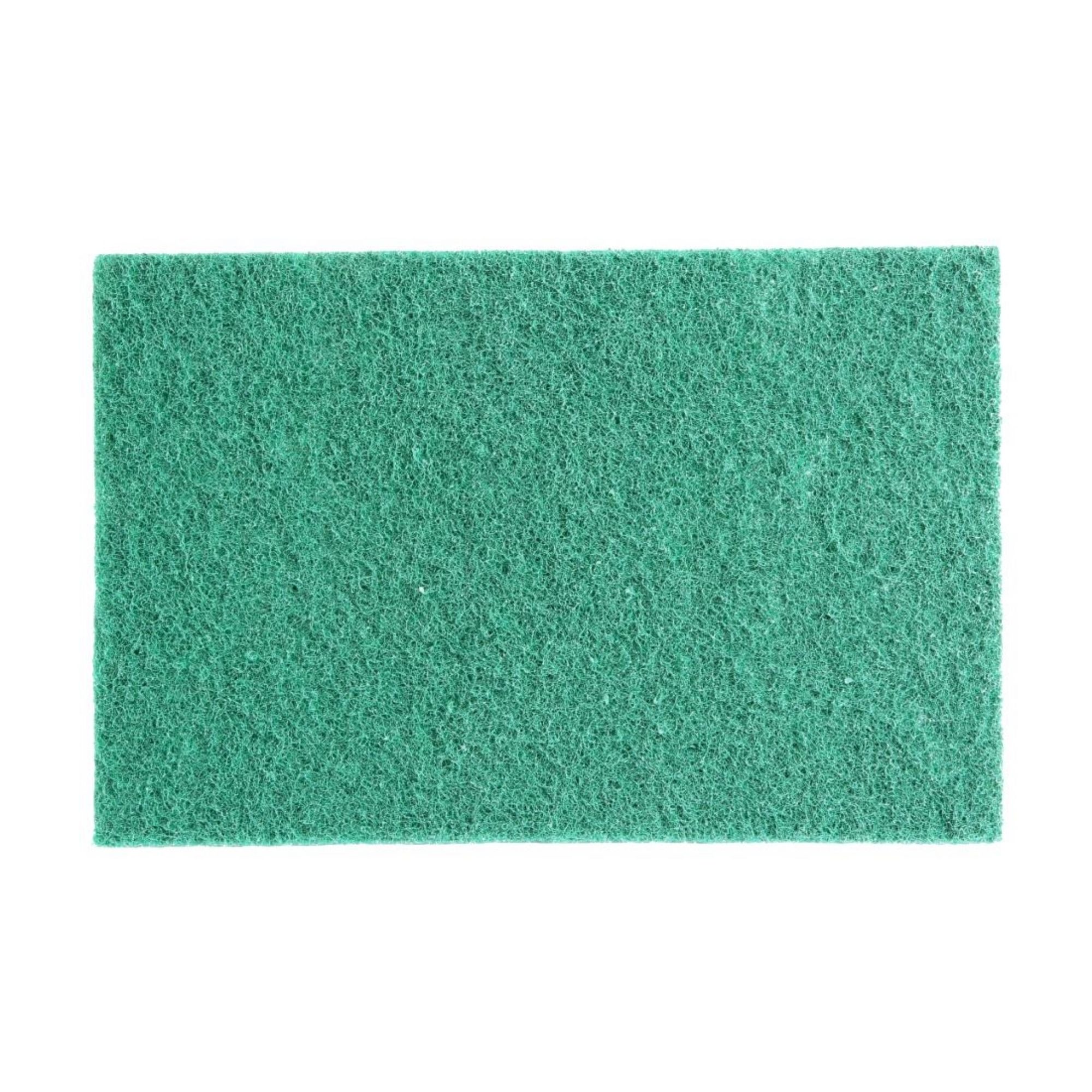 Picture of Jantex Green 100% Recycled Scouring Pads 9x6" (10 pack)