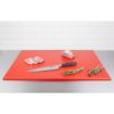 Picture of Hygiplas High Density Red Chopping Board Large 600x450x12mm - J011