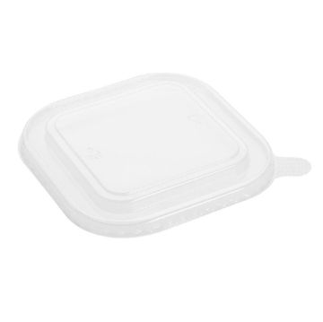 Picture of Fiesta Recyclable PET lid for Square Container Bases (300 Pack)