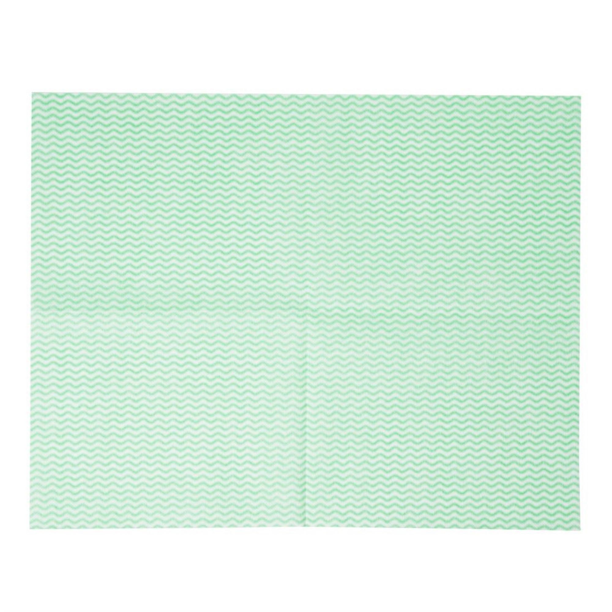 Picture of Jantex Heavy Duty Non-Woven Cloths Green (25 Pack)