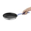 Picture of Hygiplas Aluminium Non-stick Teflon Platinum Plus Frying Pan with Blue Handle 24cm - HT971