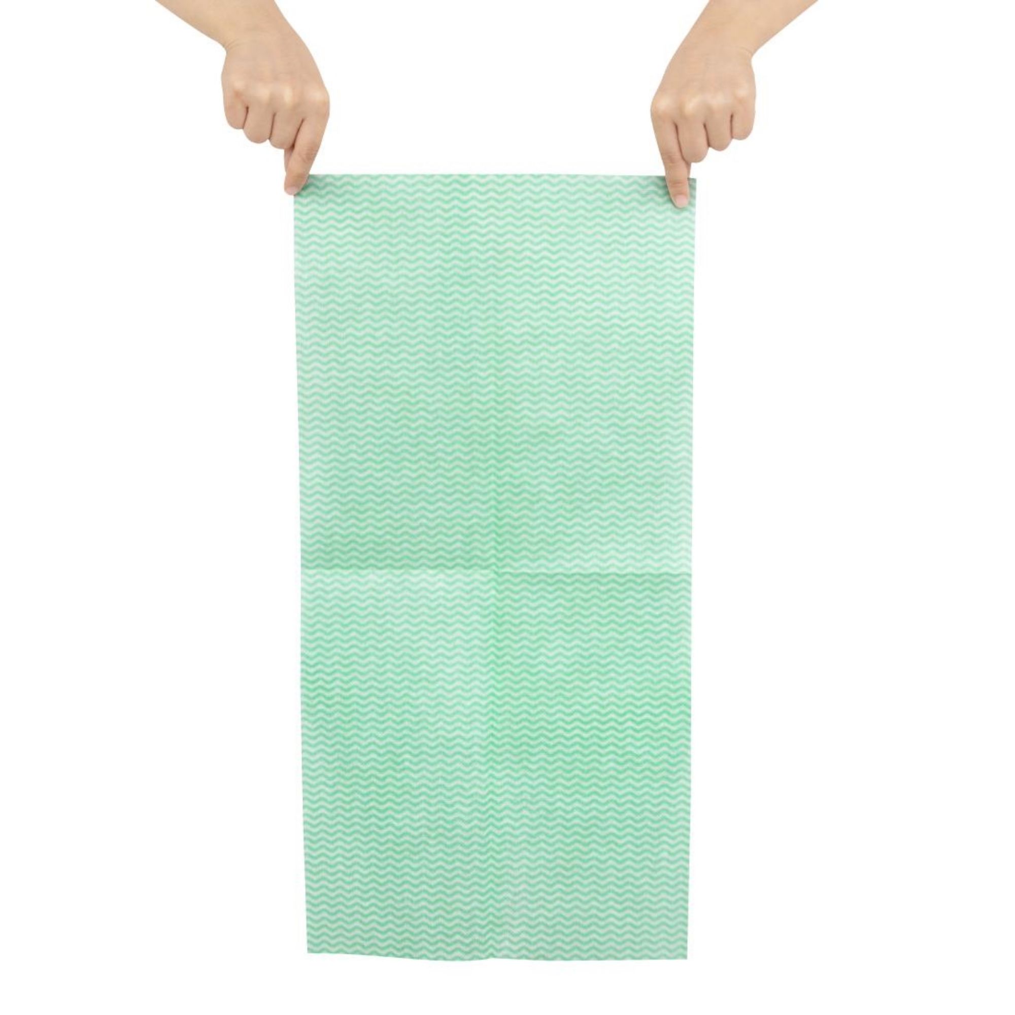 Picture of Jantex Non-Woven Cloths Green (50 Pack)