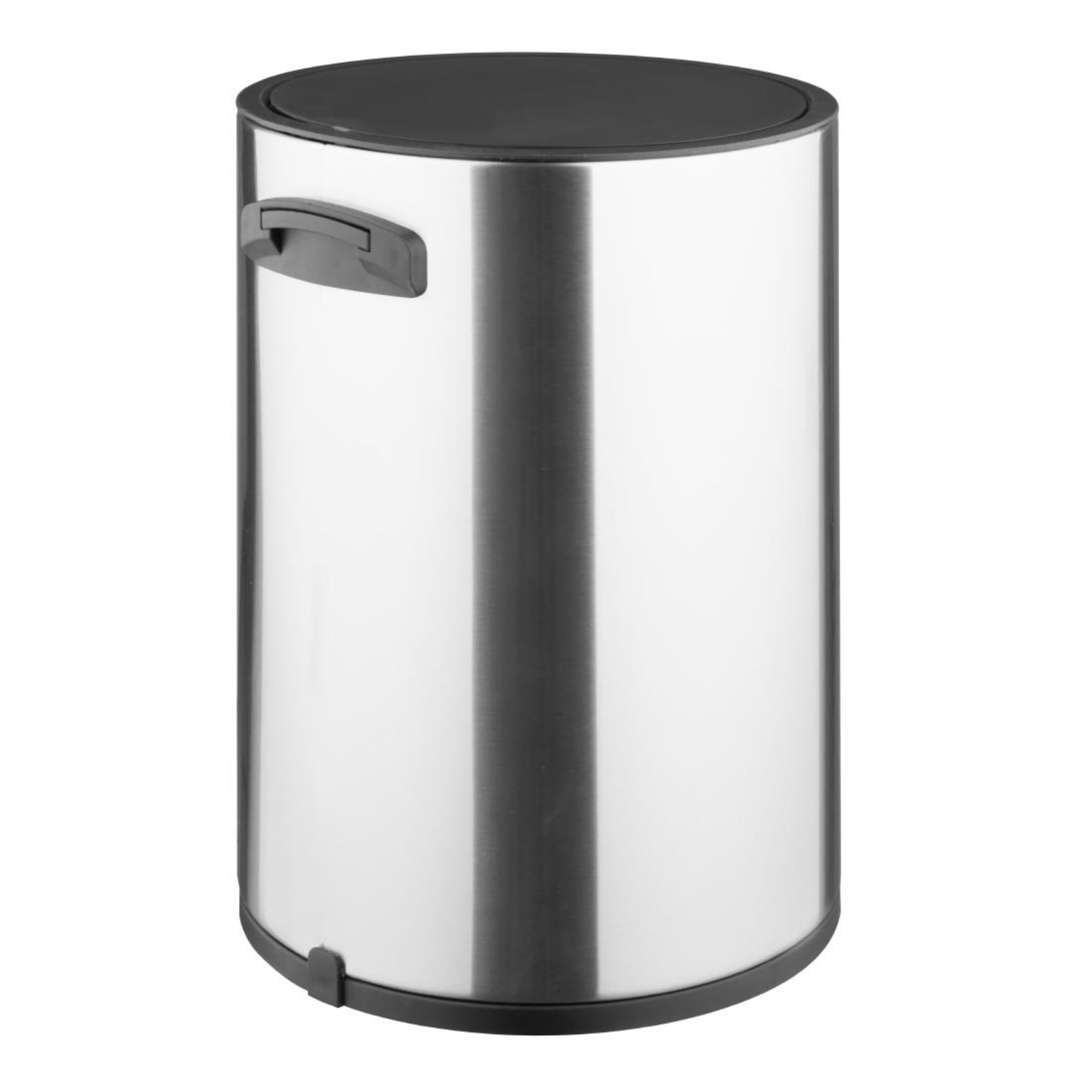 Picture of Jantex Pedal Bin Brushed Steel 6Ltr