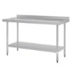 Picture of Vogue Stainless Steel Table with Upstand 1500mm - GJ508