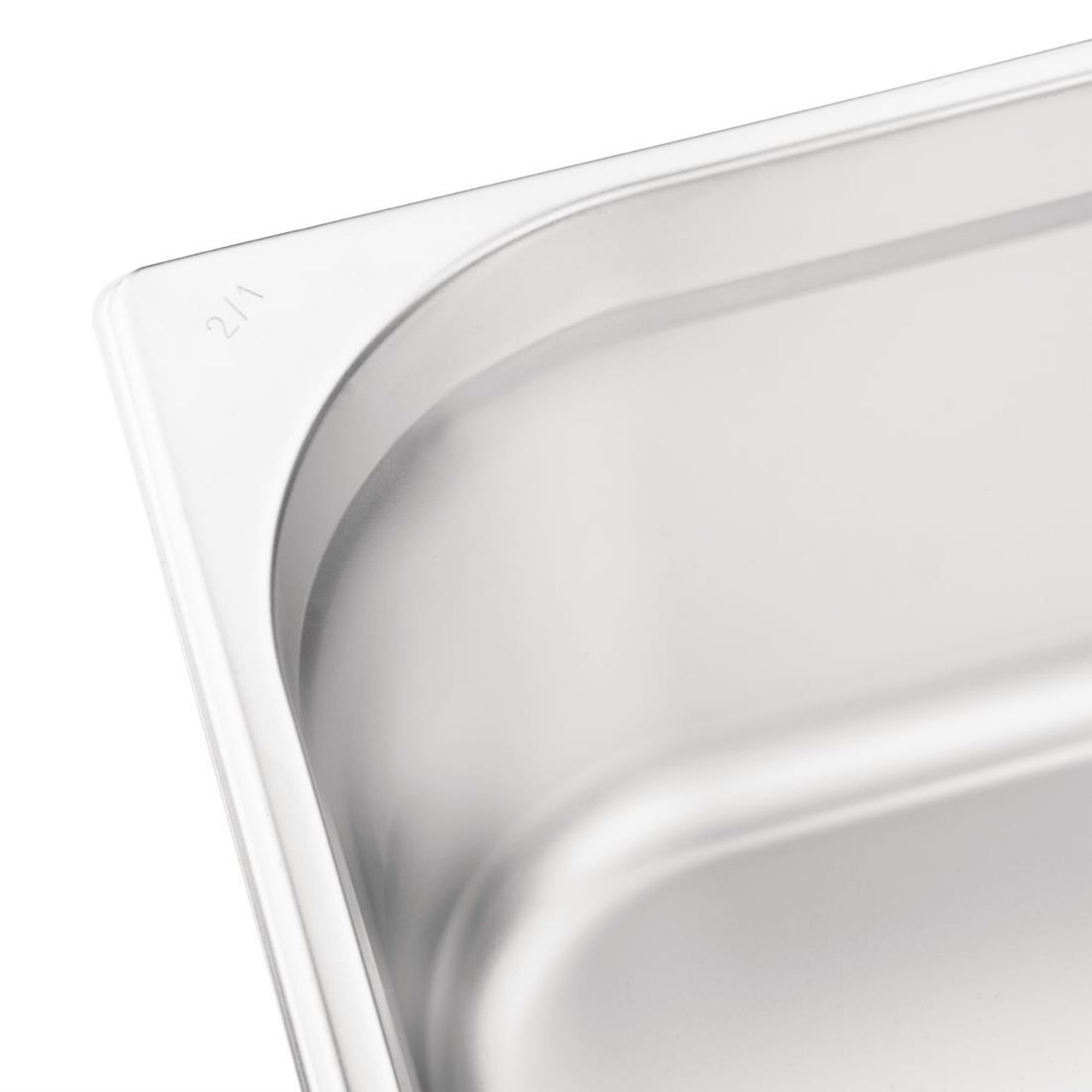 Picture of Vogue Stainless Steel 2/1 Gastronorm Tray 200mm