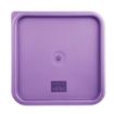Picture of Hygiplas Square Food Storage Container Lid Purple Large - FX145