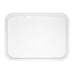 Picture of Olympia Kristallon Polypropylene Fast Food Tray White Medium 415mm - GF996
